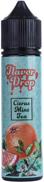 Рідина для електронних сигарет Flavor Drop Citrus Mint Tea 6 мг 60 мл (Цитрус + м'ята + чай) (FD9246) - зображення 1
