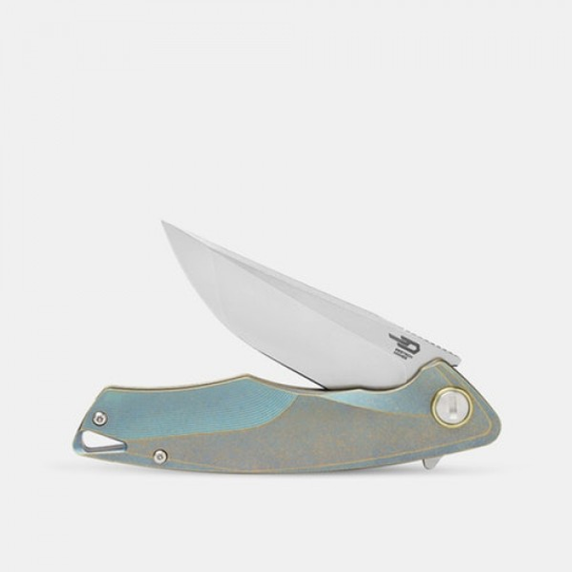 Ніж складаний Bestech Knife DOLPHIN Retro Gold BT1707A AE-1525 - зображення 1