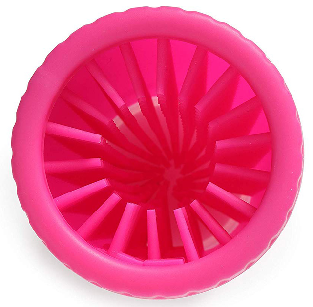 Лапомийка Soft Gentle Silicone Bristles 300 мл Малинова (2000992390552) - зображення 4
