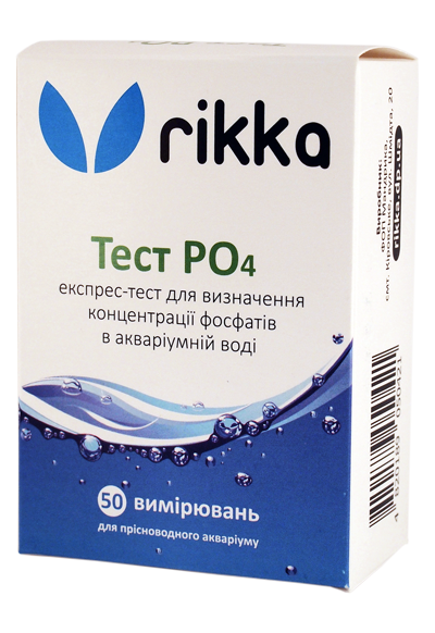Тест PO4 Rikka - тест на вміст фосфатів (50 вимірювань) - зображення 4