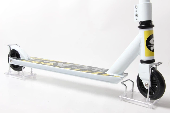 Трюковый самокат Scale Sports Tornado на подшипниках Abec-7 Белого цвета - изображение 3