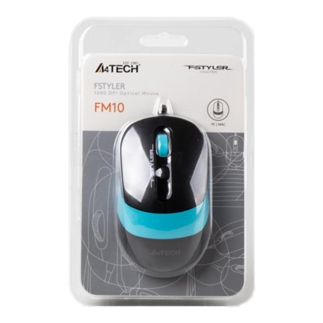 Мышка A4tech FM10 Blue - изображение 6