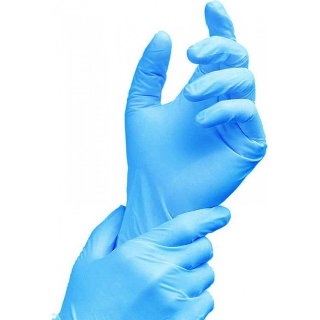 Перчатки SafeTouch Slim Blue Medicom размер XS 100 штук - изображение 1