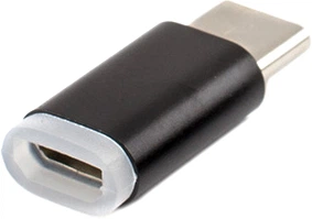 Переходник Atcom Micro USB - USB Type-C Black (8101) - Фото 2 Переходник Atcom Micro USB - USB Type-C Black (8101) - изображение 2