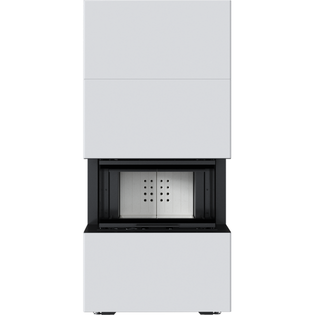 Камінна топка Kratki NBC 7 в обудові HOME EASY BOX стальний - білий - Фото 4 Камінна топка Kratki NBC 7 в обудові HOME EASY BOX стальний - білий - зображення 4