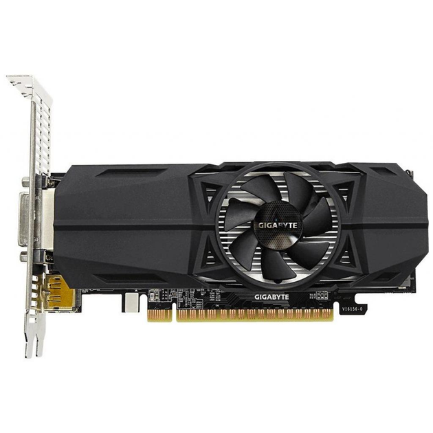 Видеокарта GIGABYTE GeForce GTX1050 3072Mb LP (GV-N1050OC-3GL) – фото ...