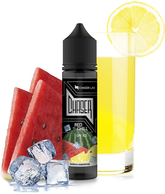 Рідина для електронних сигарет Chaser Red Chill Ice 1.5 мг 60 мл (Кавун + лимонад + лід) (CR9294) - зображення 1