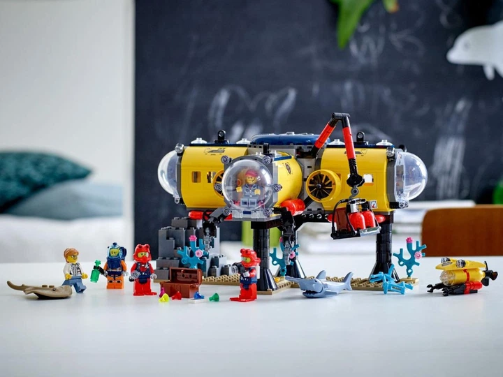 Lego City Океан: исследовательская база 60265 – игрушки с