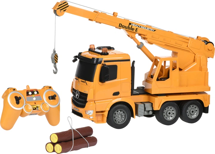 Samochód zdalnie sterowana Same Toy Dźwig do podnoszenia Mercedes-Benz 1:20 Żółty 34 cm (6948061922524) - obraz 2