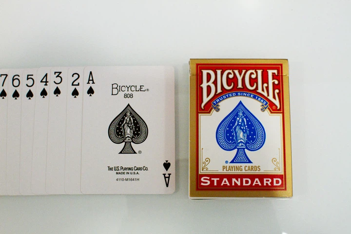 BICYCLE RIDER BACK BLACK 24こ Bicycle Rider Back Black Limited Japan Edition Playing Cards – Cardvo