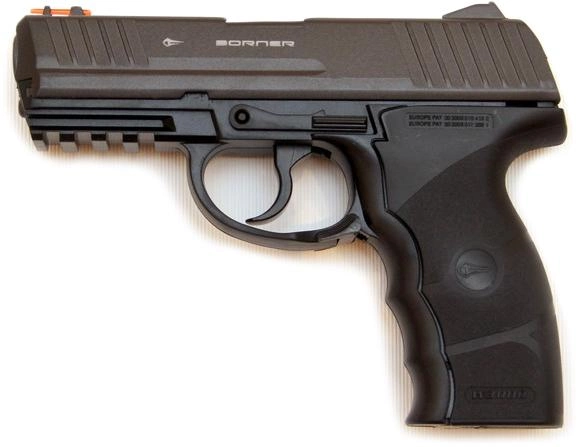 Пистолет пневматический Borner W3000 4.5 мм (8.3020) - изображение 2