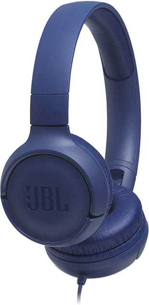 Акція на Навушники JBL T500 Blue від Rozetka