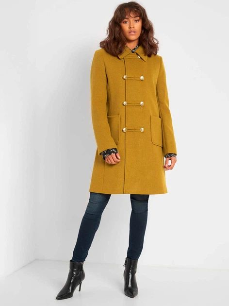 Damenbekleidung Orsay Gelber Mantel Orsay Gelber Mantel Max Co