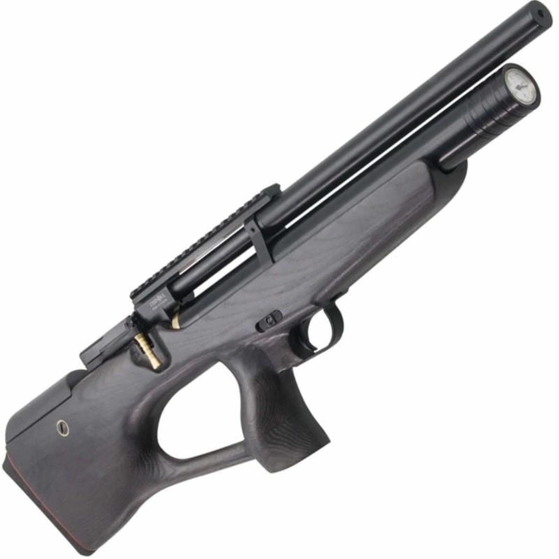 Пневматична гвинтівка PCP КОЗАК 450/220 4,5 мм (чорний/чорний) - зображення 2