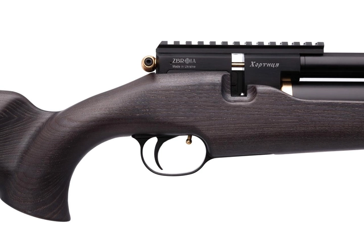 Пневматическая винтовка ZBROIA PCP ХОРТИЦА 550/220 4,5 мм (коричневый/черный) - изображение 5