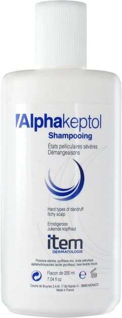 Акція на Шампунь Item Dermatologie Alphakeptol Shampoo Hard Types of Dandruff проти лупи 200 мл від Rozetka