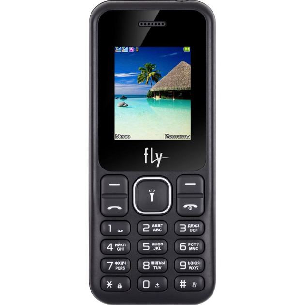 Мобильный телефон Fly FF190 Black – фото, отзывы, характеристики в ...