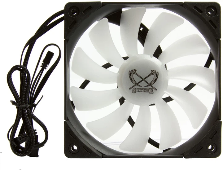 Wentylator Scythe Kaze Flex 120 mm RGB PWM 800 obr./min (SU1225FD12LR-RDP) - obraz 3