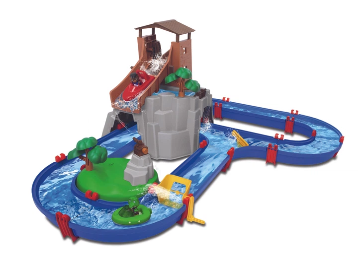 Tor wodny BIG Aquaplay Adventureland Playset Multi 138 x 88 x 47 cm (7313400015479) - obraz 3