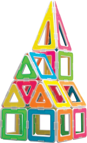 Klocki magnetyczne Magformers Neon XL 30 elementów (706006) (8809465534257) - obraz 2