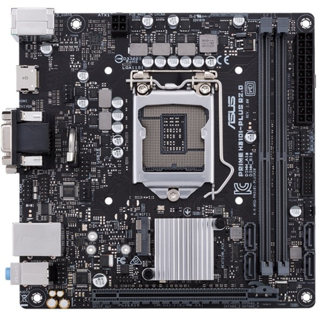 Материнская плата Asus Prime H310I-Plus R2.0 (s1151, Intel H310, PCI ...