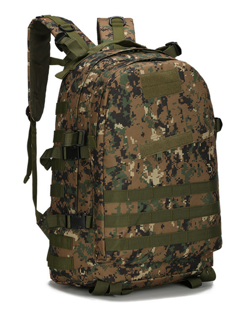 Міський тактичний штурмової військовий рюкзак ForTactic 40 літрів Американський піксель - зображення 1