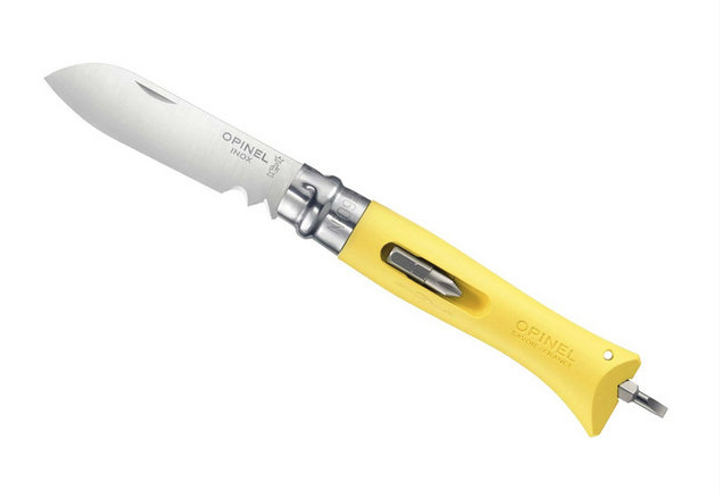 Карманный нож Opinel №9 Diy жёлтый (204.63.47) - изображение 1