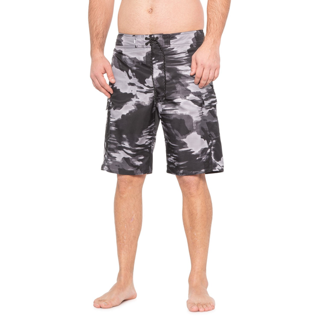 Шорты для плавания Quiksilver Manic Camo - 21 Black , 28W 32L (11031316 ...