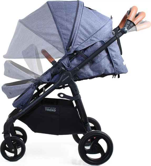 Wózek spacerowy Valco baby Snap 4 Ultra Trend Denim (9315517098992) - obraz 4