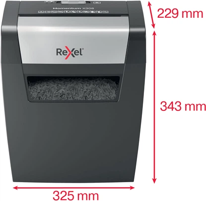 Шредер Rexel Momentum X308 (2104570EU) - зображення 6