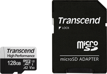 Карта памяти Transcend miсroSDXC 128GB UHS-I U3 (TS128GUSD330S) - изображение 2
