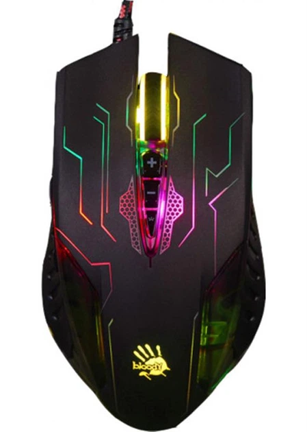 Мышь A4Tech Q50 Bloody Battlefield Black USB - Фото 1 Мышь A4Tech Q50 Bloody Battlefield Black USB - изображение 1