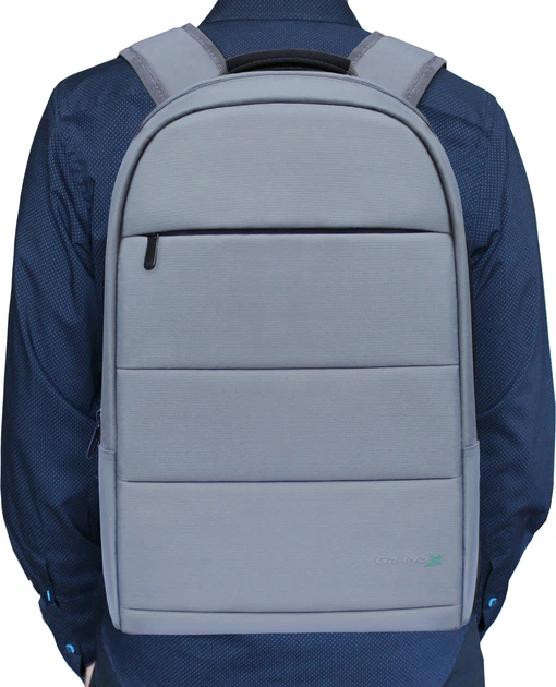 Рюкзак для ноутбука Grand-X 15.6" Grey (RS-365G) - изображение 7