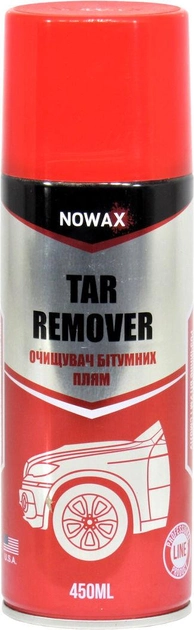 Очиститель кузова от гудрона и смолы Nowax TAR REMOVER,450ml