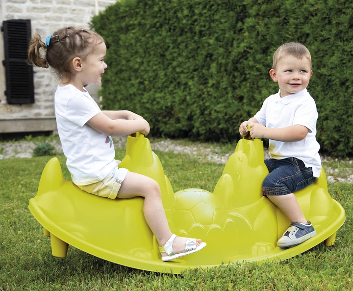 Podwójna huśtawka Smoby Toys Dogs Green (7600830201) - obraz 3