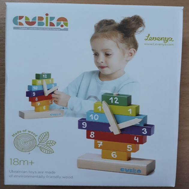 Дитячий конструктор «Годинник» Cubika - Фото 2 Дитячий конструктор «Годинник» Cubika - зображення 2