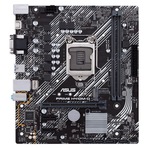 Материнская плата Asus Prime H410M-D Socket 1200 - изображение 4