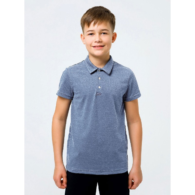 Футболка поло для мальчика, арт. 114736, возраст от 6 до 10 лет SMIL ...