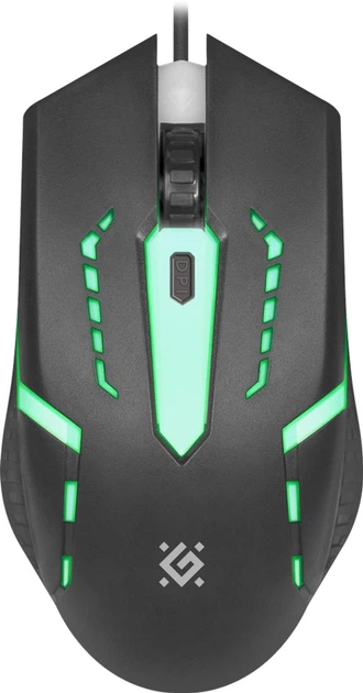 Mysz gamingowa przewodowa DEFENDER Flash MB-600L USB Czarna (52600) - obraz 2