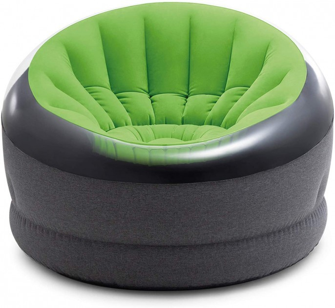Надувное флокированное кресло Intex 66581 Empaire Chaire (112х109х69 см ...