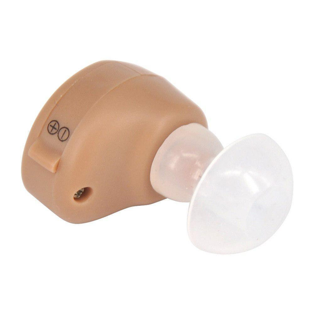 Слуховий апарат для пожелых Внутрішньовушний апарат для слуху Hearing HP-680 - зображення 2
