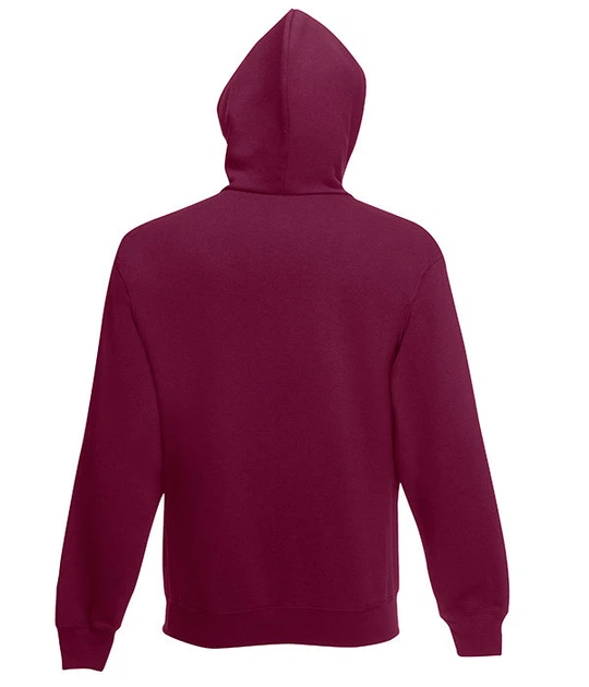 Худи с капюшоном Fruit of the Loom Classic hooded sweat M Бордовый (062208041M) - изображение 2