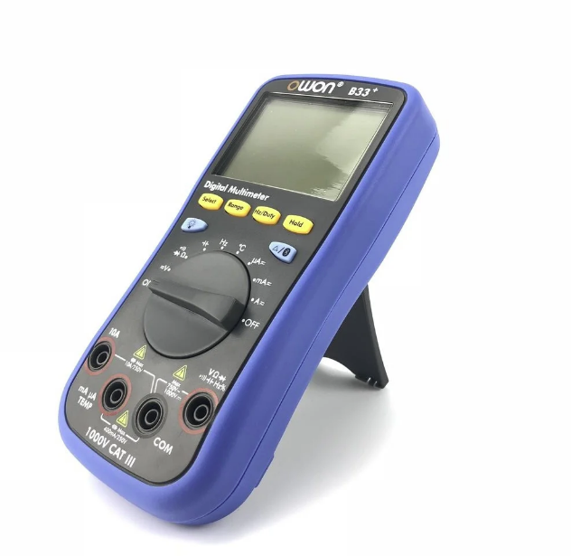 Мультиметр Owon B33+ (напряжение, ток, сопротивление, ёмкость, частота, температура) +Bluetooth +Offline (mdr_6310) - изображение 2