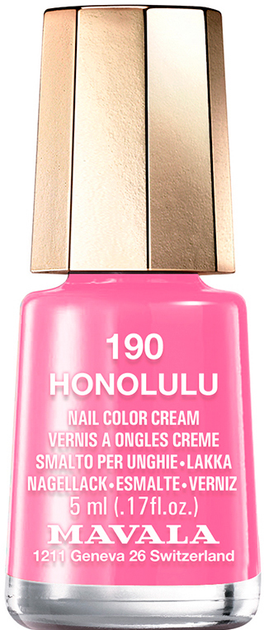 Лак для ногтей Mavala 190 Honolulu 5 мл (7618900911901) – в интернет ...