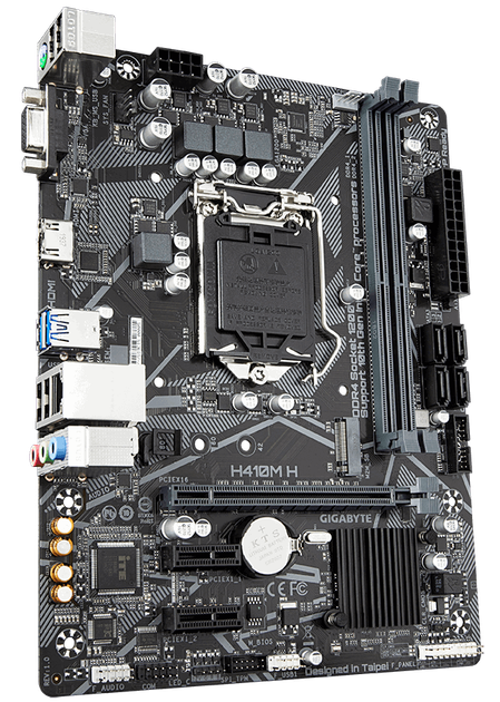 Материнська плата Gigabyte H410M H (s1200, Intel H410, PCI-Ex16) - зображення 2