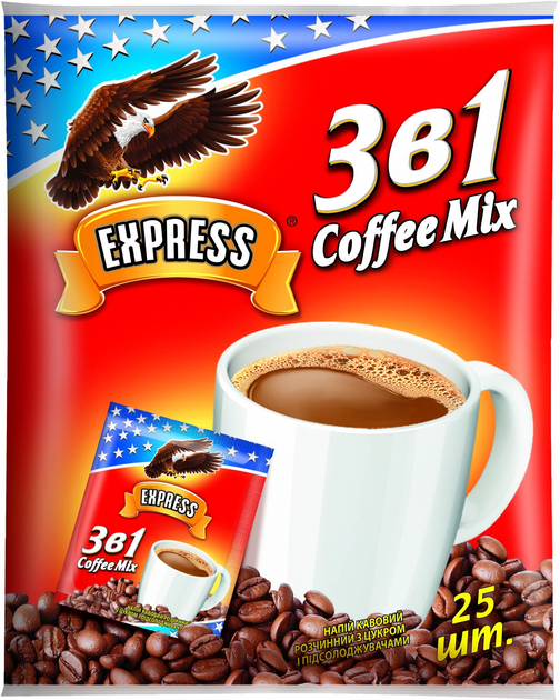 Купить Кофе MacCoffee 3 в 1, Экспресс Микс Плюс 25 стиков (178030 ...