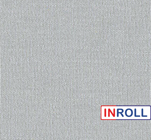 Ролета тканевая INROLL Есо-Mini 90х185 см Camila Серый A602 - изображение 5