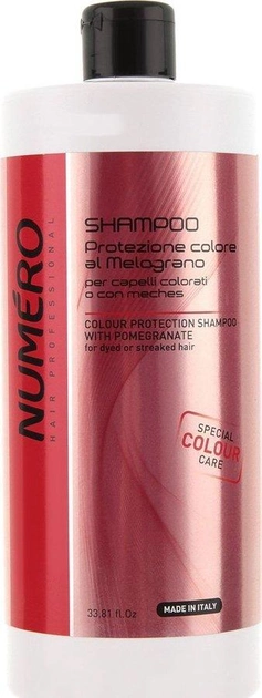 Акція на Шампунь Brelil Numero для захисту кольору волосся з екстрактом граната 1000 мл від Rozetka