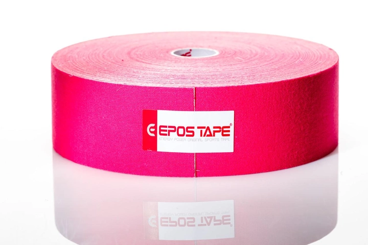 Кинезио тейп EPOS TAPE 31,5 м, рожевий - зображення 1