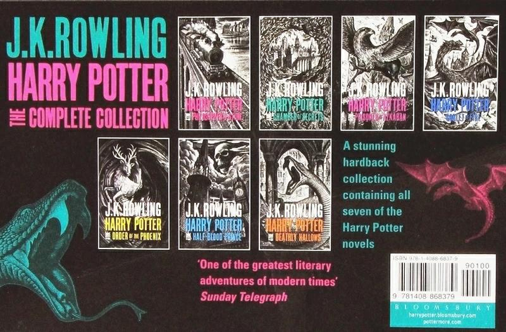 Harry Potter Set: Adult Edition: Rowling, J. K.: 9781408868379: :  Books